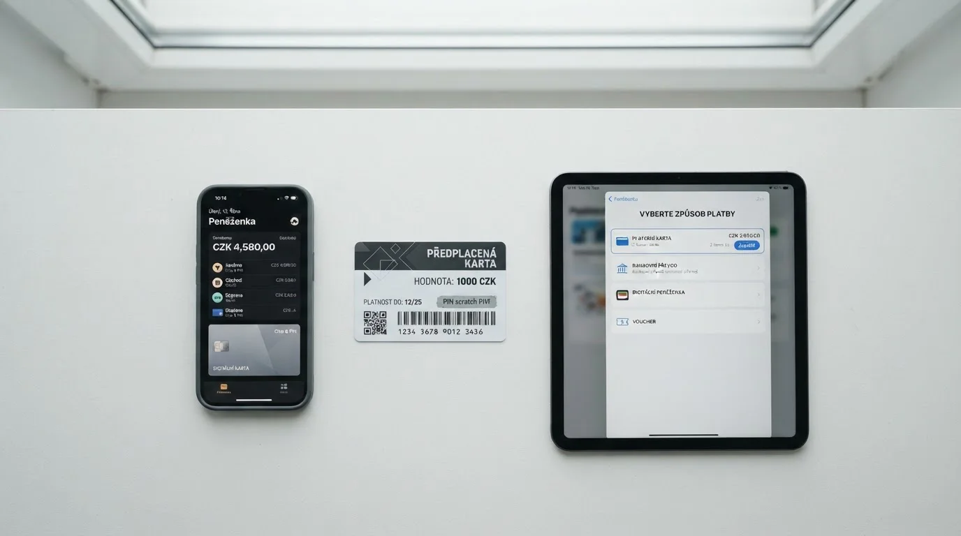 Různé mobilní platební metody pro české online kasina - Google Pay, PayPal, Paysafecard