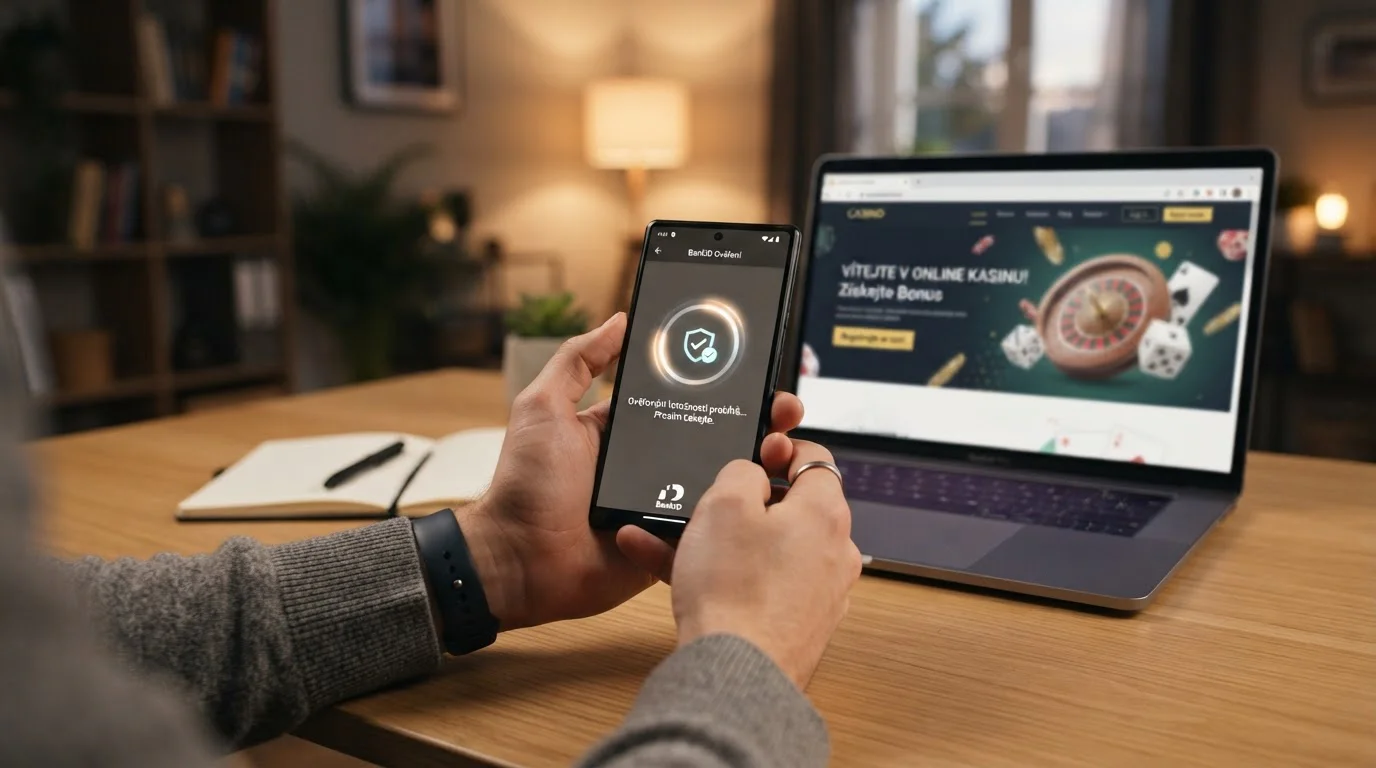 BankID ověření v českém online casinu – proces trvá 2 až 5 minut a probíhá přes bankovní identitu