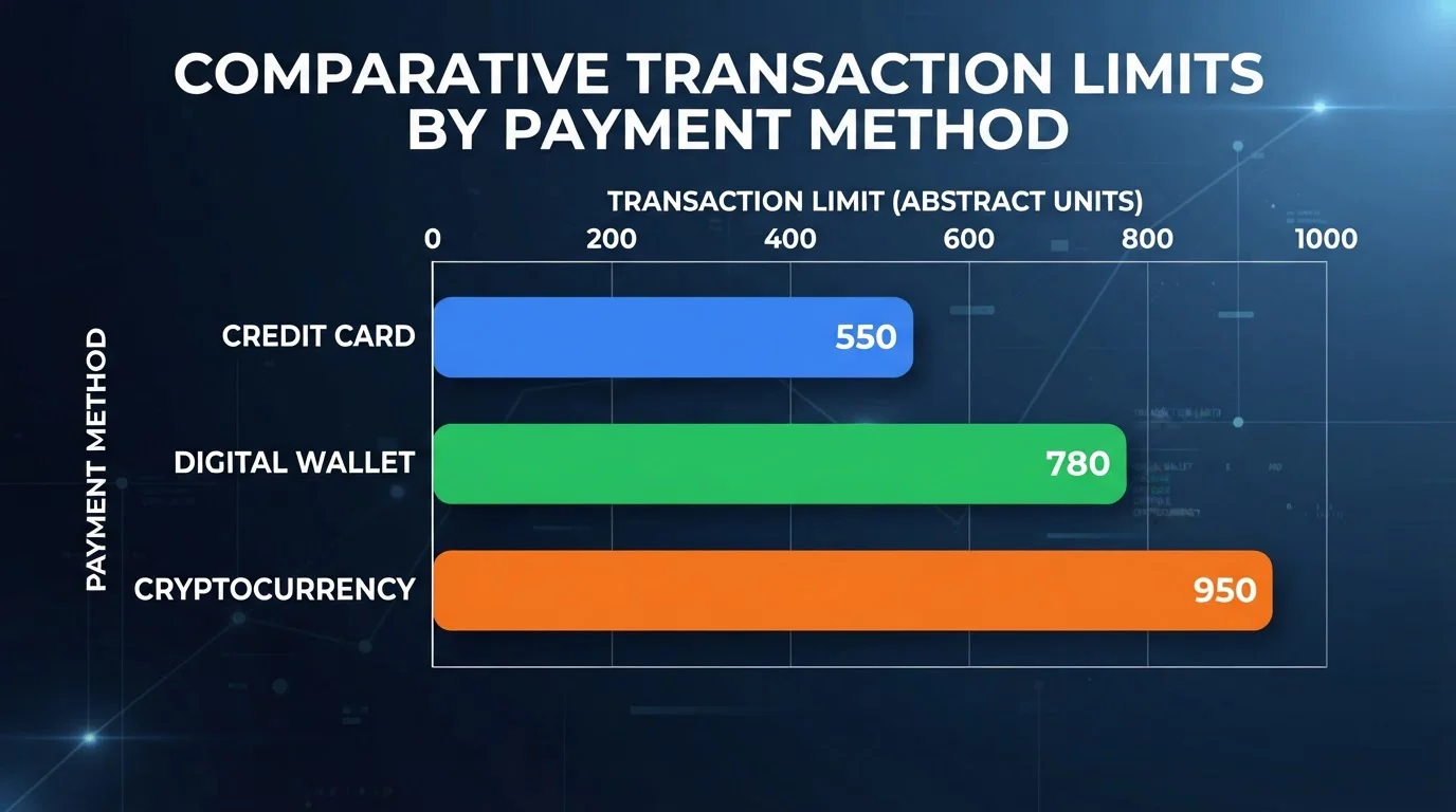 Graf srovnání limitů Boku vs. Apple Pay vs. bankovní převod