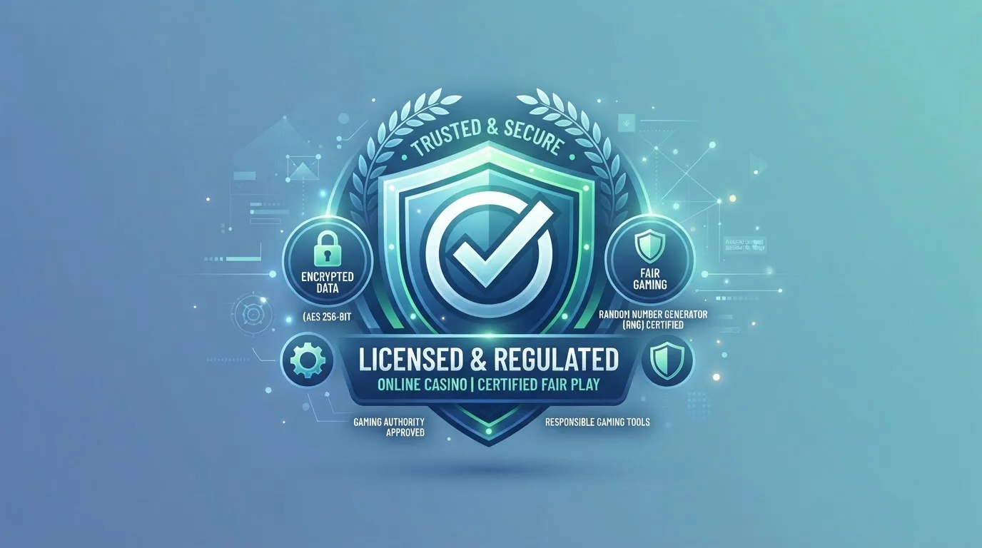 Symbol licence Ministerstva financí ČR a bezpečnostní prvky legálního online kasina